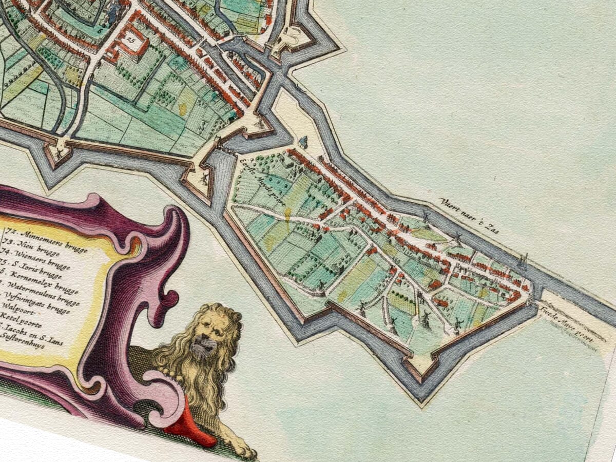Ghent Map Detail