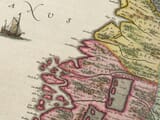 Irish Counties Map detail