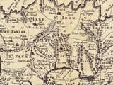 Detail from an old map of Jersey