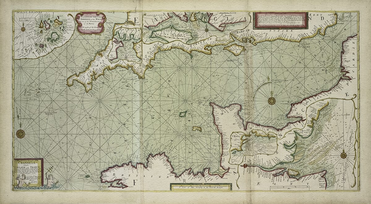Nautical Chart English Channel