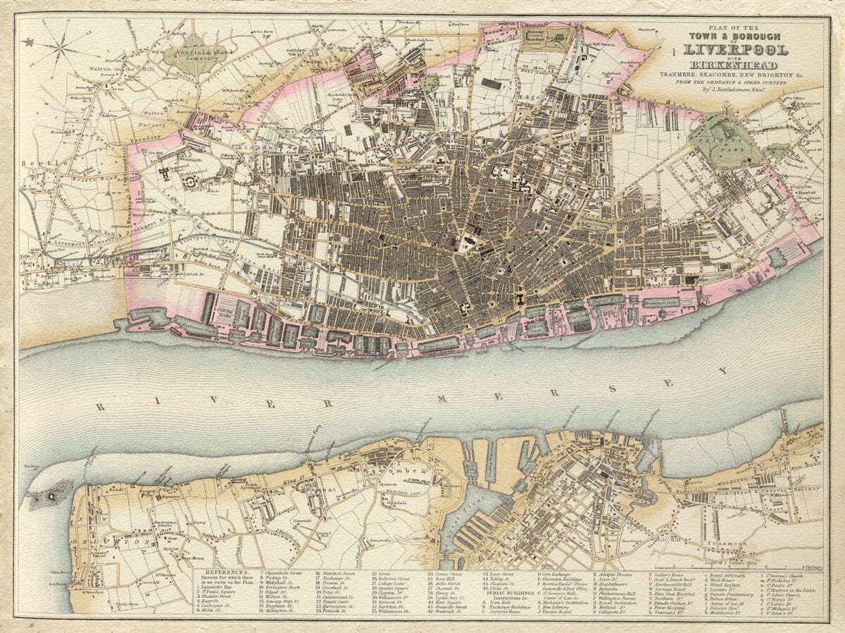 Liverpool and Birkenhead