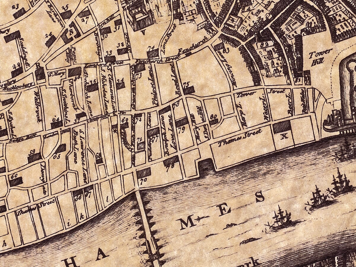 Great Fire Map detail