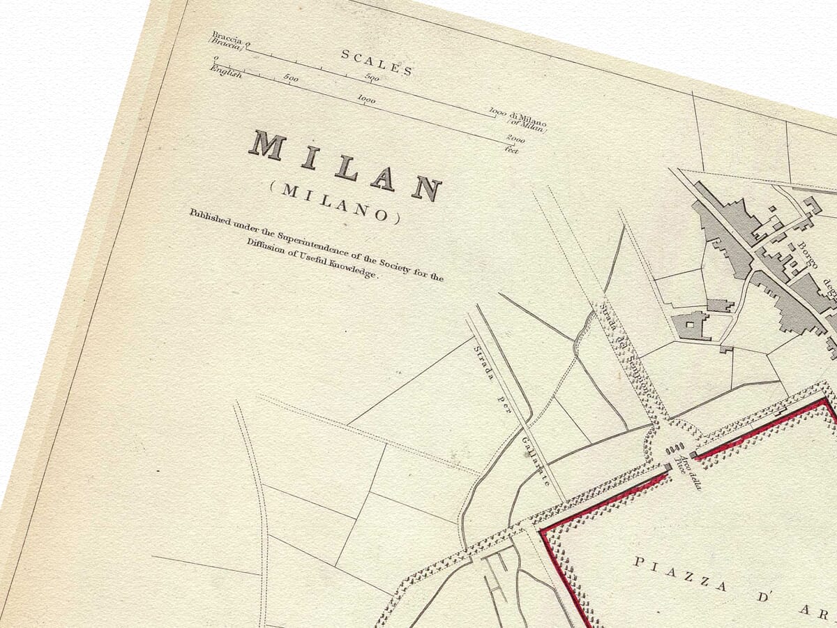 Milan Map