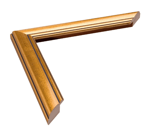 Distressed Gold Frame