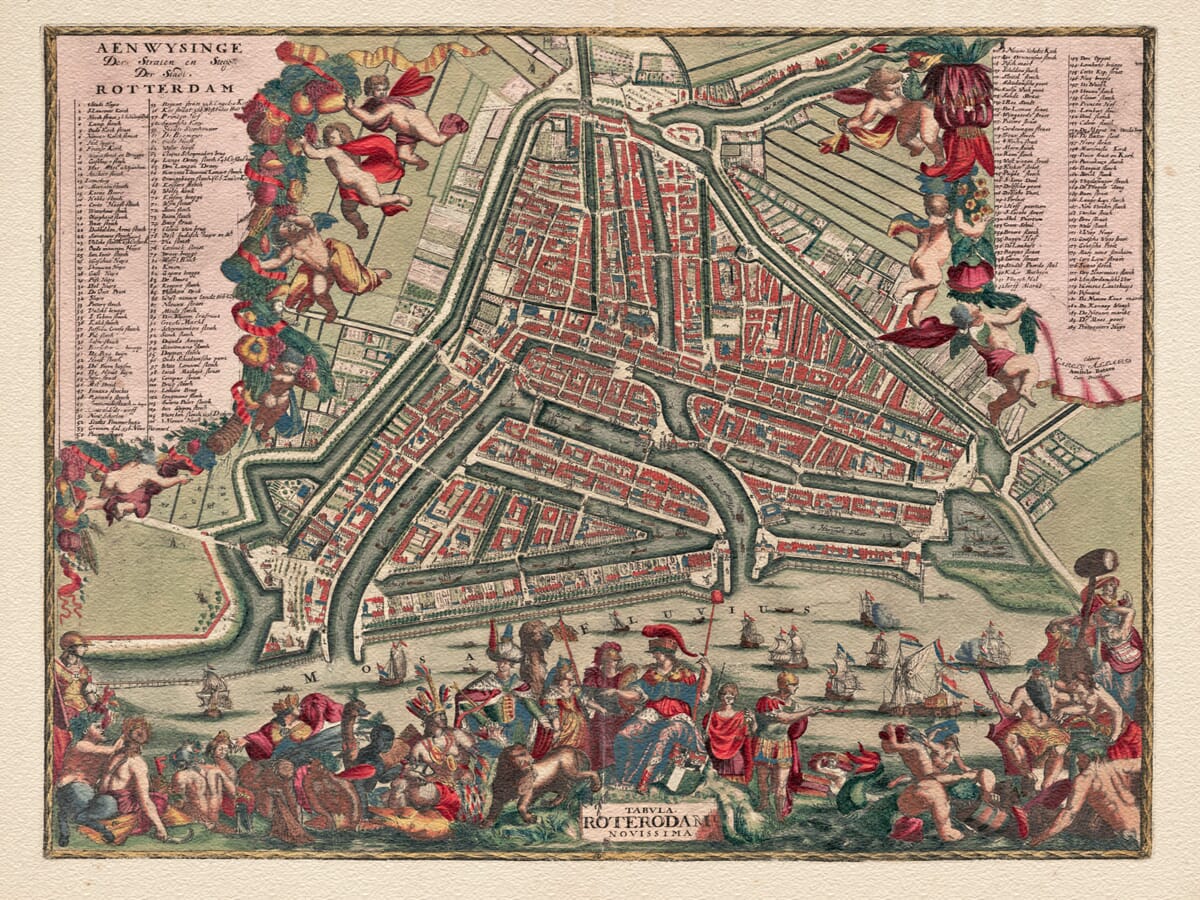 Old Rotterdam Map