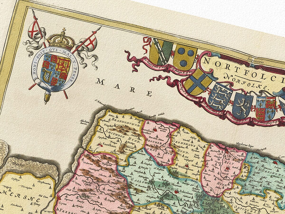 Old Maps Norfolk