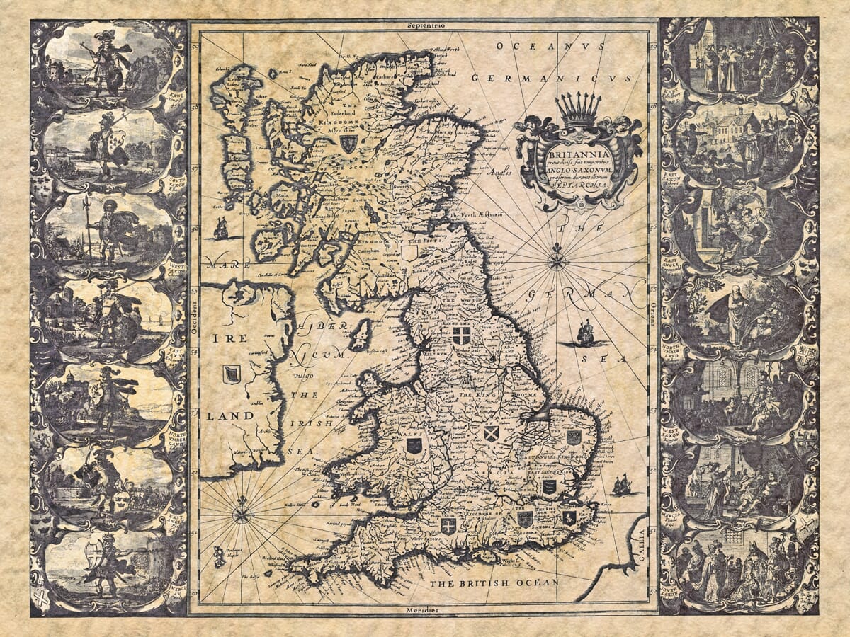 Old Maps: Britannia