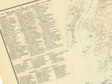 Old Railway Map Scotland area