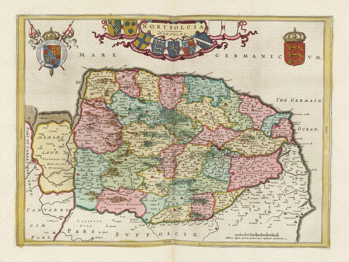 Old Maps Norfolk