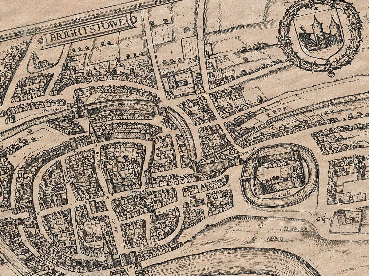 Old Town Plan Bristol