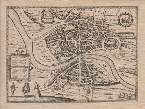 Old Town Plan Bristol