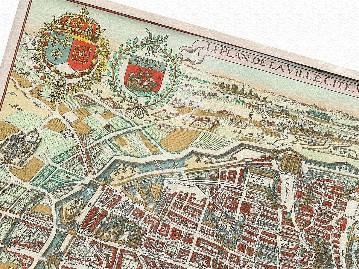 Plan de Paris Detail