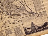 Rome Detail Old Map of Rome Detail