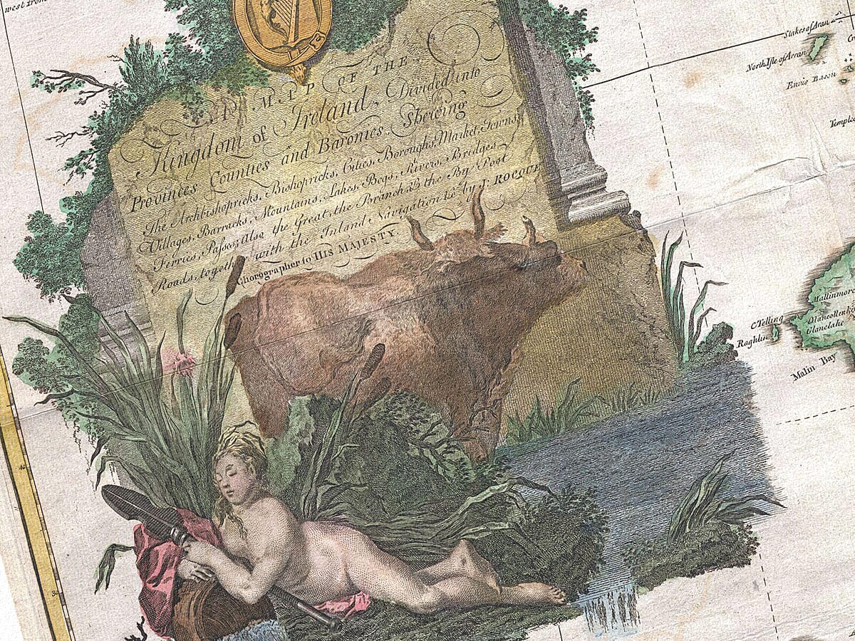 Rocque Ireland Map detail