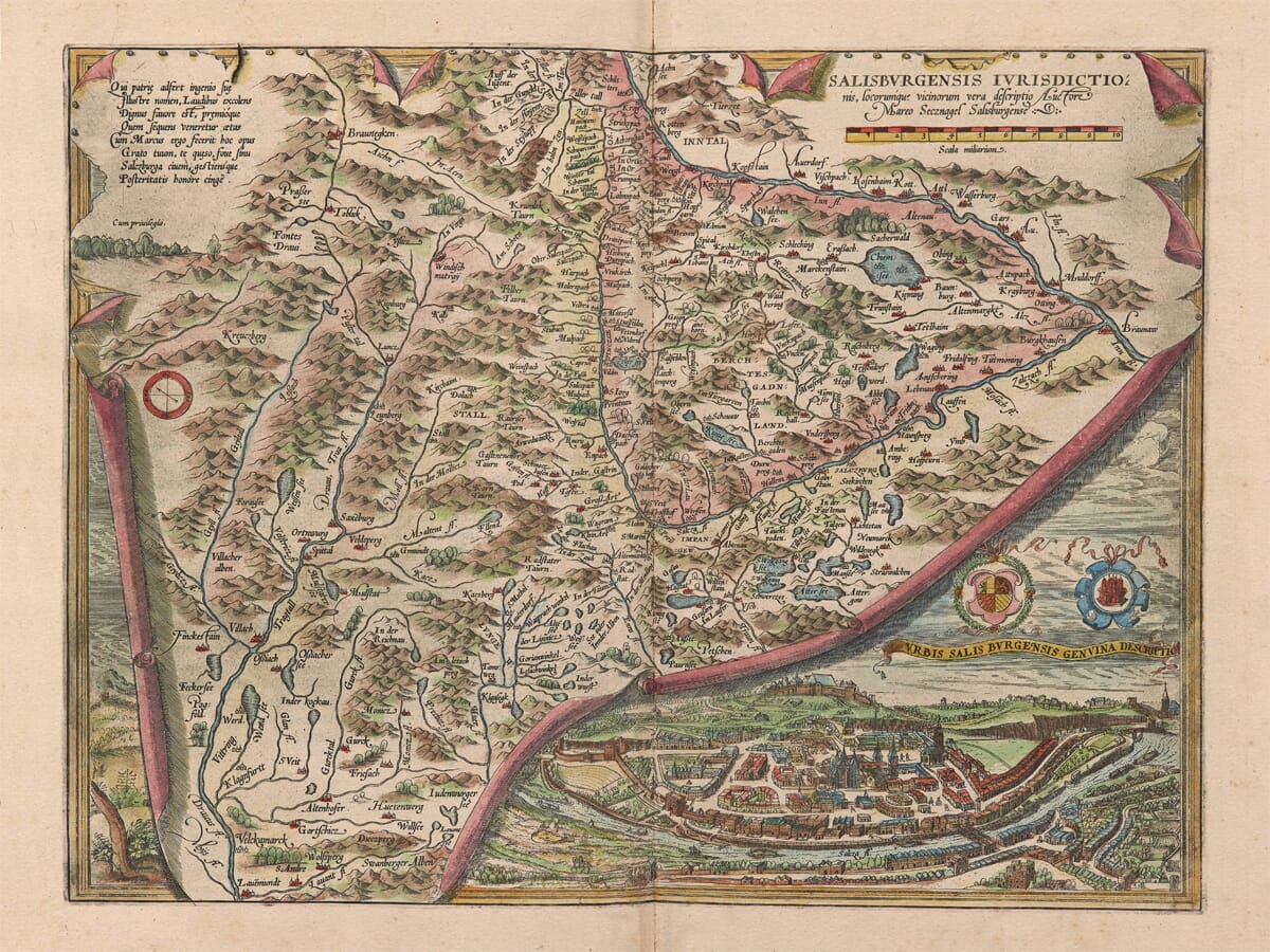 Saltzburg Old Map