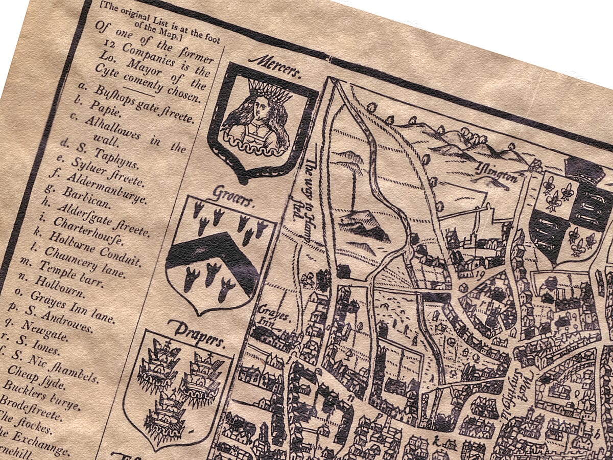 Tudor London Plan Detail