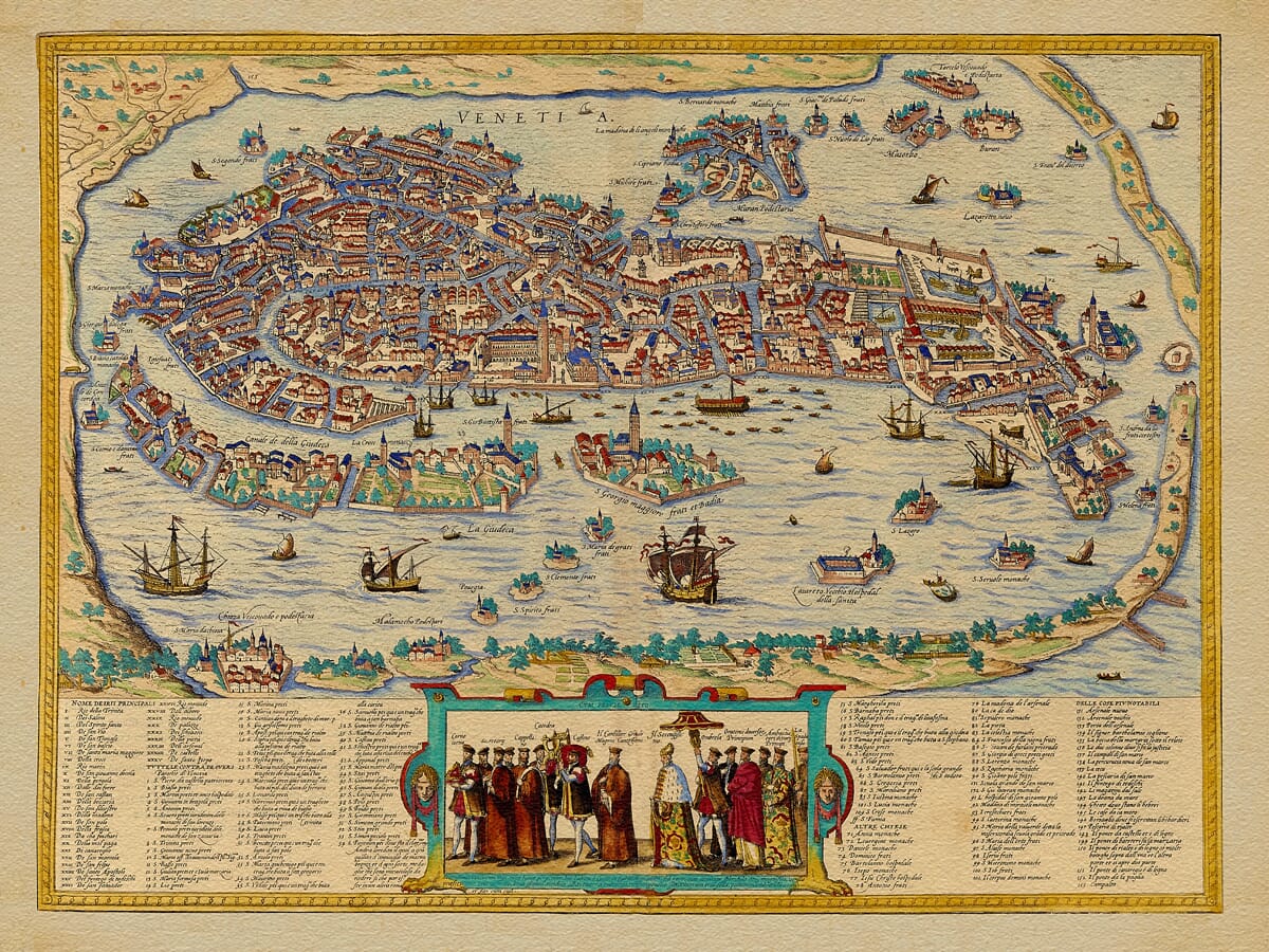 Old Venice Map