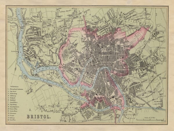 Bristol River Nautical Chart