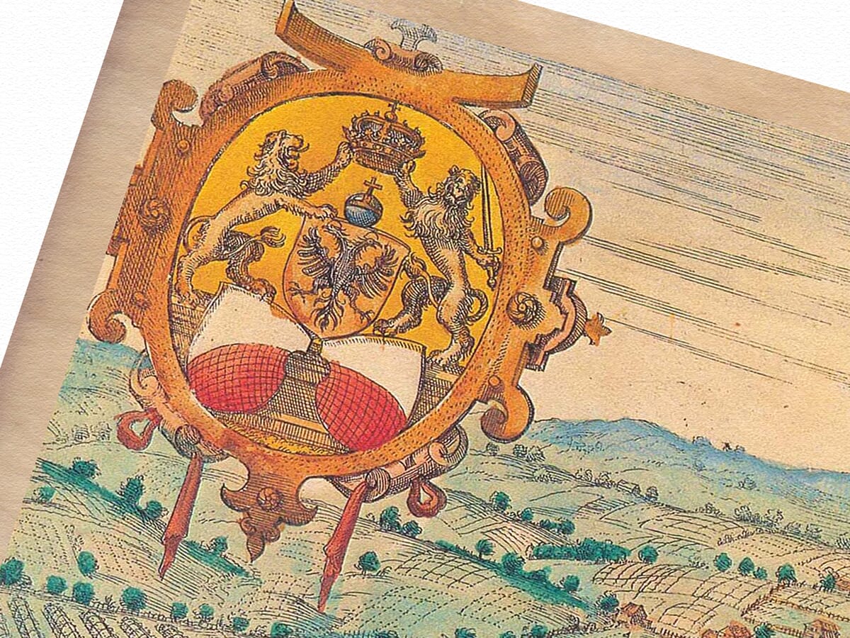 old map zurich detail