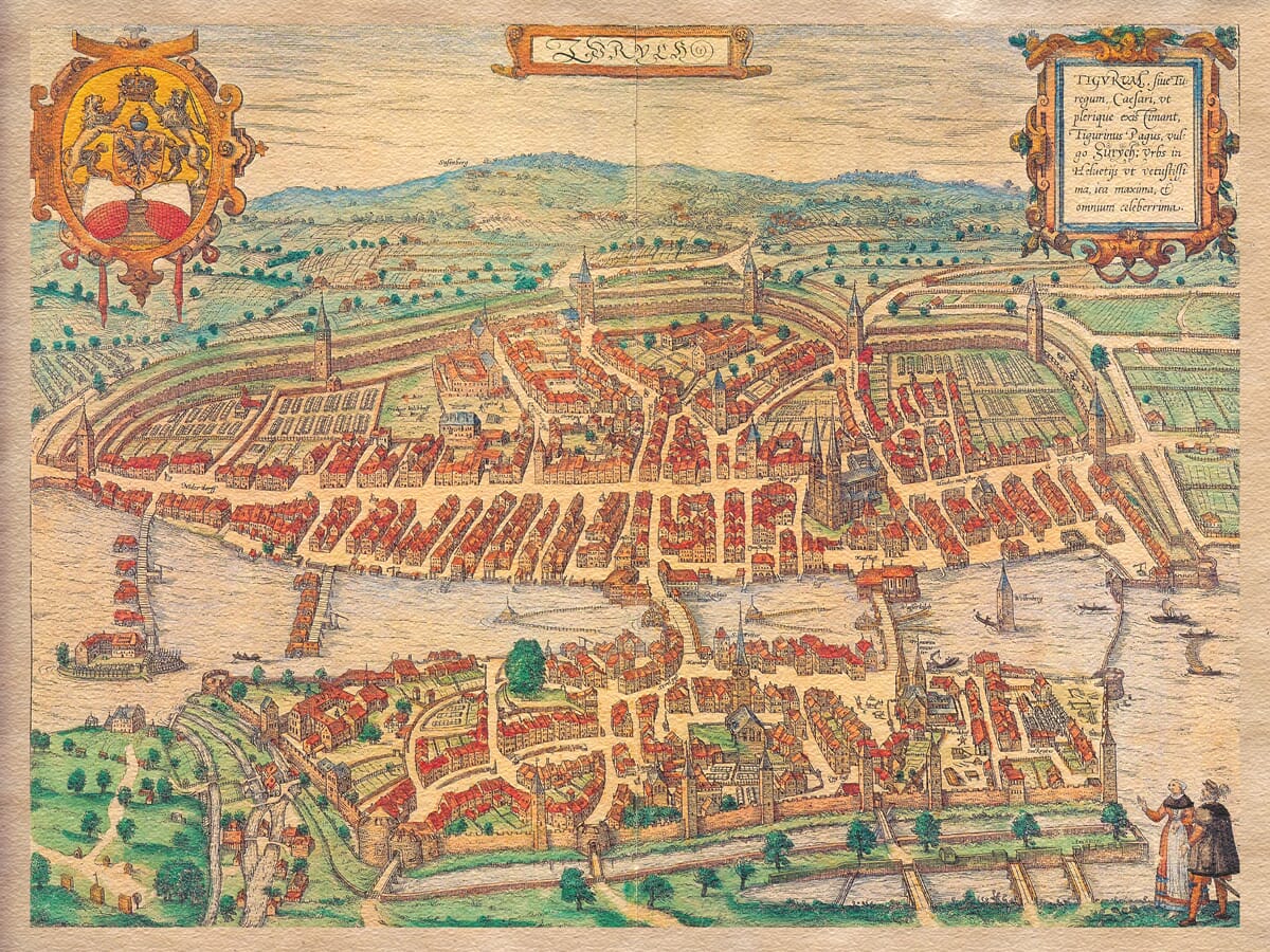 Zurich map