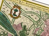 Madrid Detail Old Madrid Map