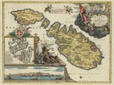 Old Map Malta