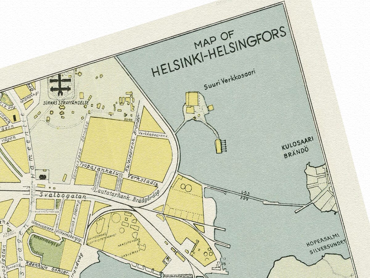 Old-Map-Helsinki-Detail