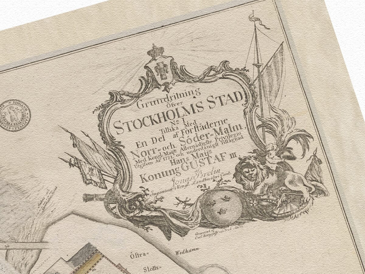 Old Town Stockholm Detail