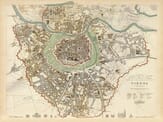 Old Map Vienna