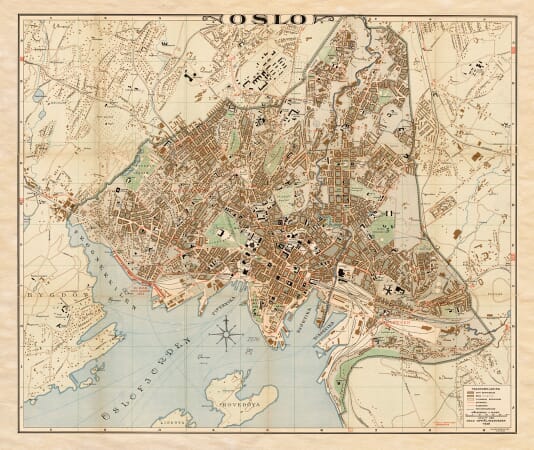 Old Map Oslo