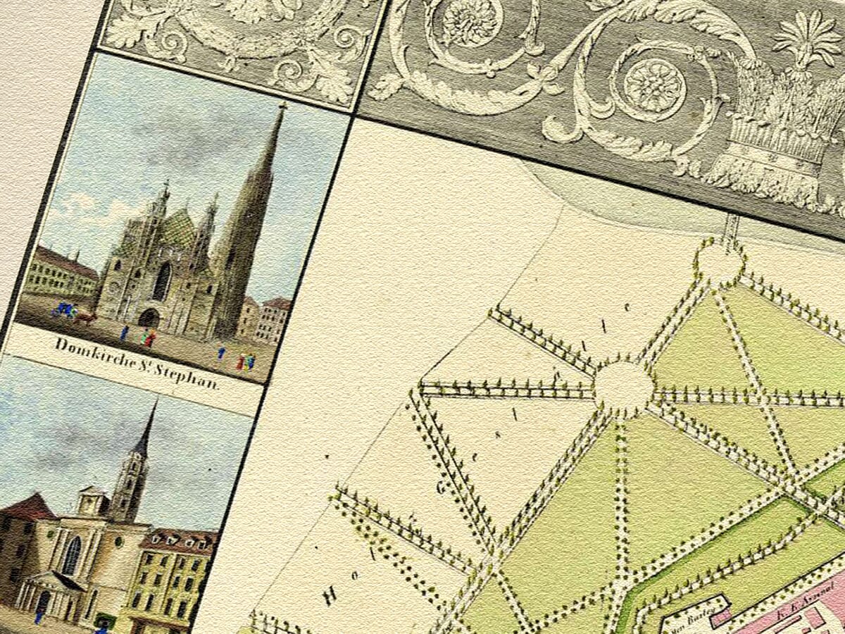 Vienna Map ll Detail