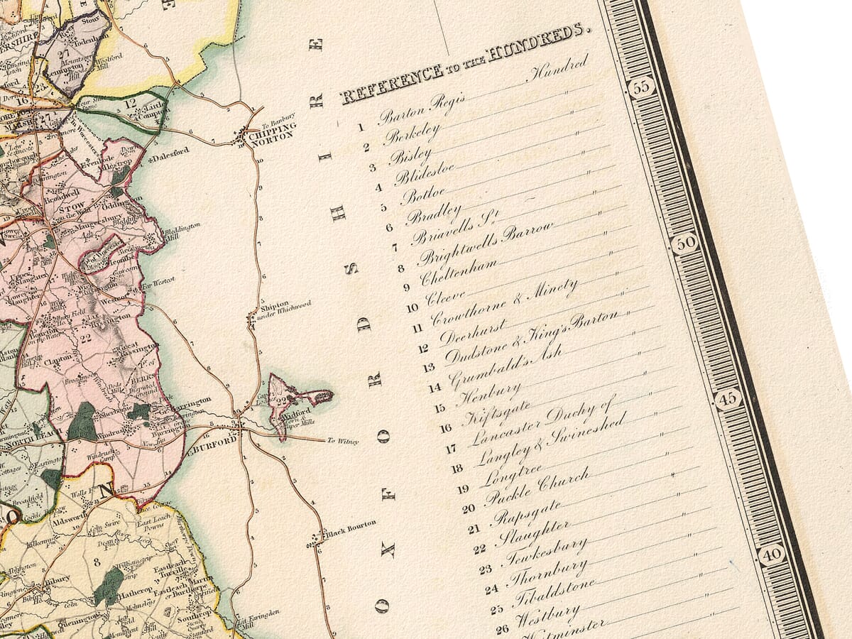 Old Map of Gloucester Detail
