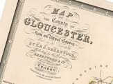 Old Map of Gloucester Detail Old Map of Gloucester Detail