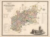 Old Map of Gloucester
