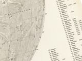 old map of moon detail