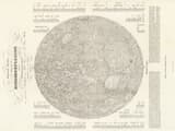 old map of moon