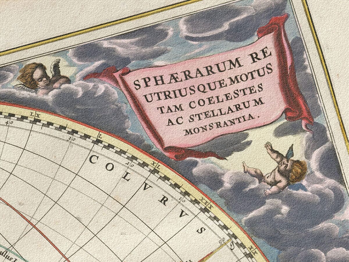 ornamental map detail