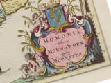detail from an old map of southern ireland