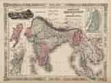 old map india