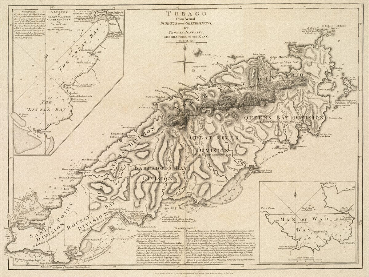 old map tobago