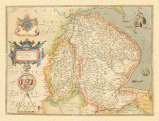 Saxton Map Nottinghamshire and Lincolnshire