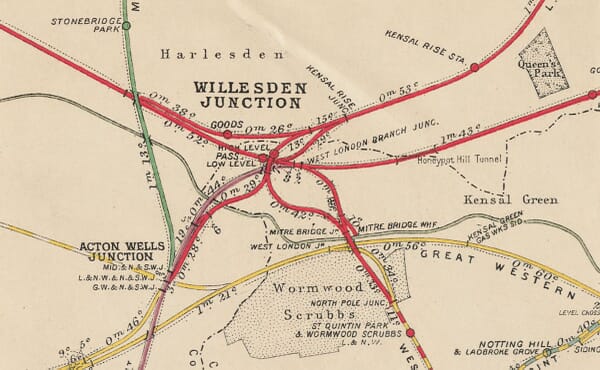 london railway map