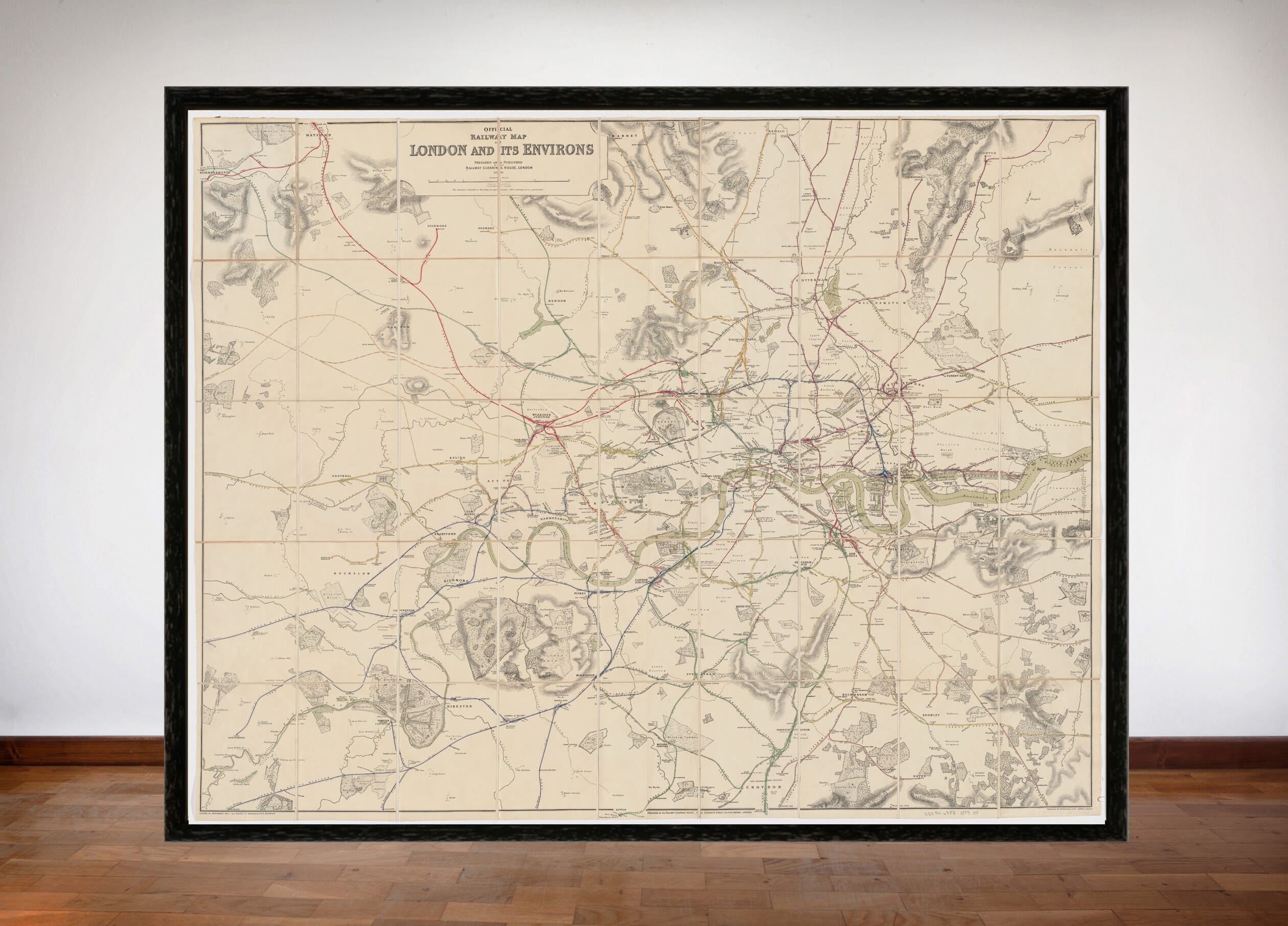 Old London Railway Map