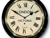 London Station Clock Victoria