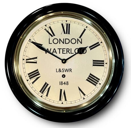 Waterloo Black Small Roman