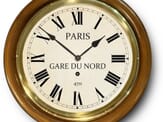 Named Personalised Clock Gare Du Nord