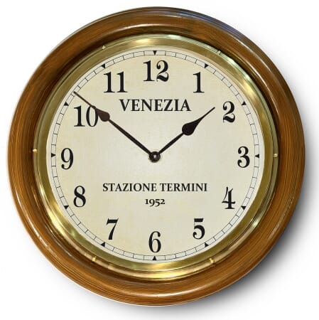 Large Reproduction Station Clock