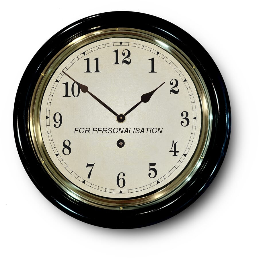 Large Black Arabic Dial