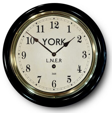 York Station Railway Clock