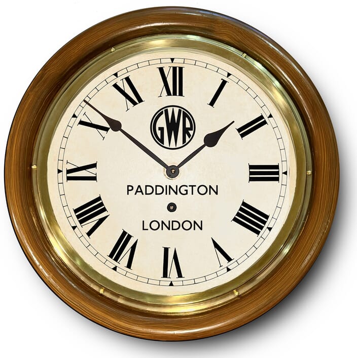 LWR Fusse Station Clock Repro